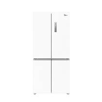 Midea 483 cross double-open four-door built-in ultra-thin air-cooled frost-free first-class white household refrigerator