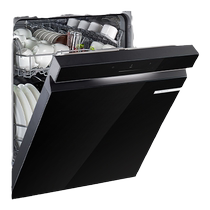 (New white product) Bosch Little Killer Whale embedded salt smart dishwasher 15 sets fully automatic door-opening drying