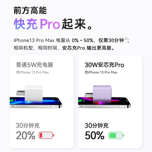 Apple, зарядное устройство, мобильный телефон, iPhone 13/12, iPhone12 Pro, официальный флагманский магазин, 30W, iphone