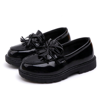 Spring Children Flats Fashion tassel Boys Girls Leather shoe