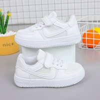 Детская белая обувь, спортивная обувь, дышащие туфли для школьников, нескользящие школьные кроссовки