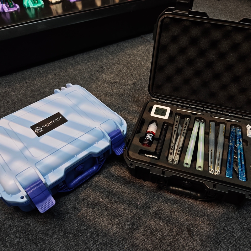 Sequence Knife Case Butterfly Knife Case Edc Waterproof Case Tool Box Waterproof and Moisture-Proof Suitcase Multifunctional Storage Sequence Knife Case Butterfly Knife Case Edc Waterproof Case Tool Box Waterproof and Moisture-Proof Suitcase Multifunctional Storage