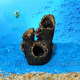 Simulated Dead Tree Shelter Micro-Landscape Fish Tank Aquarium Small Mini Fish and Shrimp Hiding Cave Decorative Resin Ornament