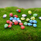Seven-Star Ladybug Beetle Small Ladybug Micro-Landscape Moss Succulent Landscaping Children's Desktop Small Ornaments DIY Decoration