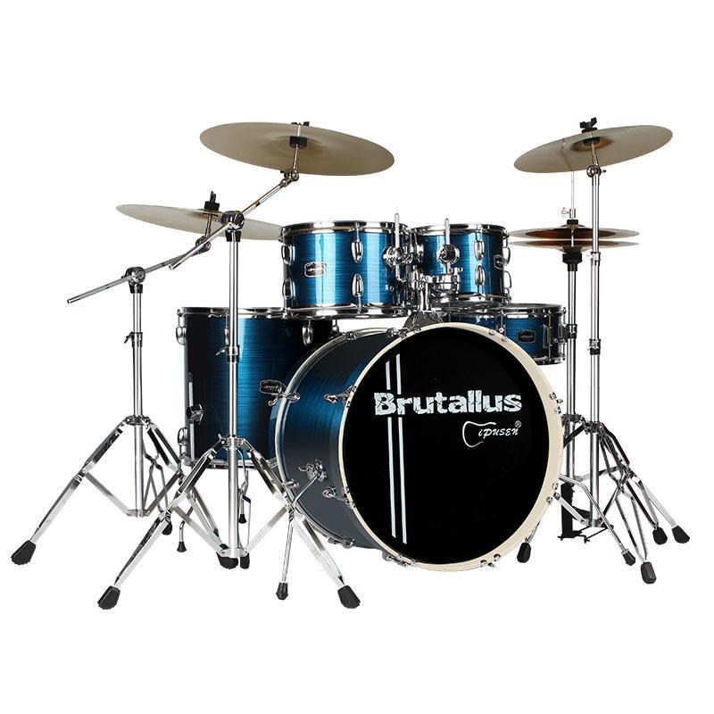 ipusen frame sub-drum adult children self-learning jazz drum 5 drums 3 cymbal 4 beginners practice professional play-Taobao