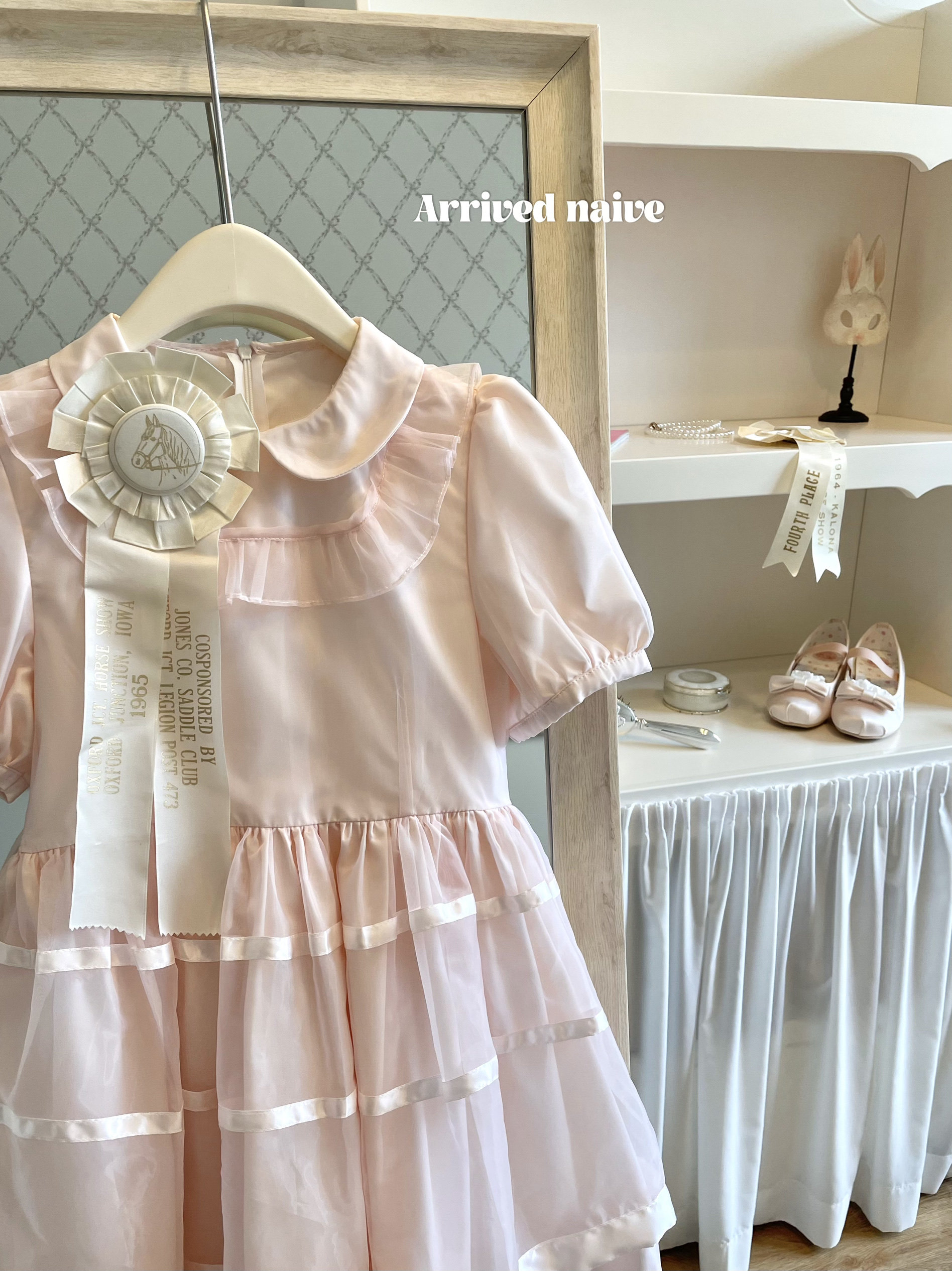 open lace back dress Princess Peach Dress made for SmartDoll  Dollgerie