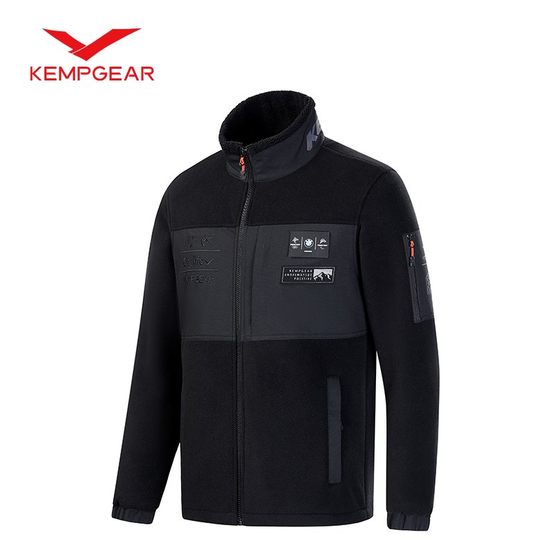 KEMPGEAR Kemongol 2022 fall outdoor sports catch suede male warm windproof cashmere jacket man-Taobao
