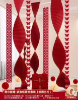 Набор свадебных украшений Yaner из волнистой бумаги (фотография и производство)