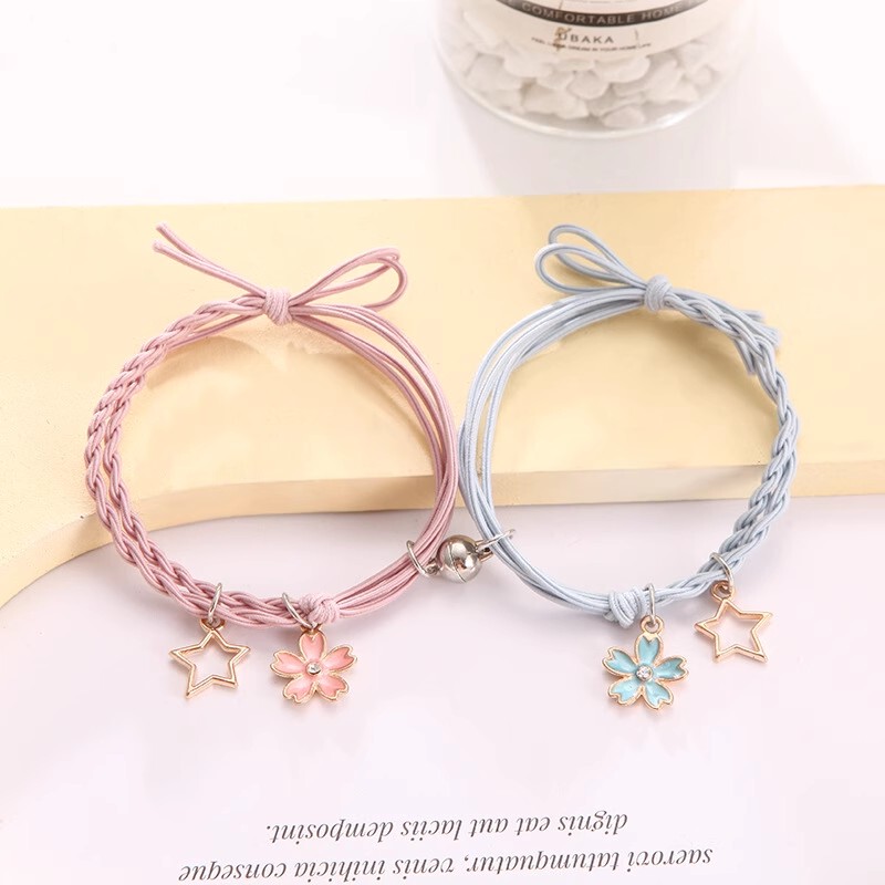 Best Friend Bracelets for Two, Magnetic Attraction, Children, Sisters, Students, Matching Bracelets, Couple, Pair, Small Rubber Bands, Gift for Boyfriend Best Friend Bracelets for Two, Magnetic Attraction, Children, Sisters, Students, Matching Bracelets, Couple, Pair, Small Rubber Bands, Gift for Boyfriend
