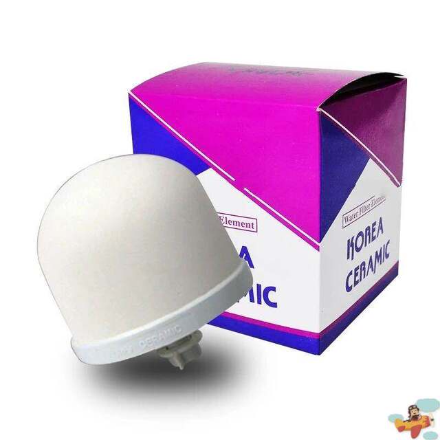 Reinforced universal hemispherical ceramic filter element water purifier diatomaceous earth water storage tank health mineral water kettle