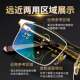 Far and near dual-use reading glasses brand high-end genuine high-definition glasses for the elderly men's anti-blue light smart auto-zoom