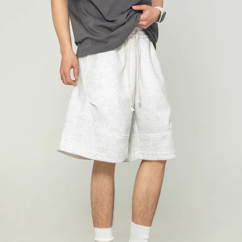 Syp Japanese Style Unisex Summer Loose Letter Split Pleated Retro Embroidered Sports Casual Shorts Syp Japanese Style Unisex Summer Loose Letter Split Pleated Retro Embroidered Sports Casual Shorts
