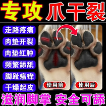 Special repair cream for dry and cracked dog paws Special repair cream for cracked and swollen dog pads Cat paw cream