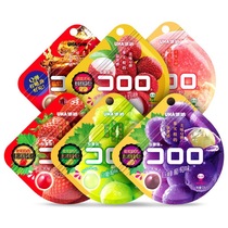 Uha Juice Gummies Coolululu Grape Gummies 52g*6 bags box wedding candy childrens snacks children love