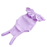 Уменьшающая нагрузку одежда для стерилизации, тонкая дышащая эластичная одежда для кошек после операции, одежда против вылизывания для кошек после операции