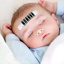 Forehead temperature stickers childrens thermometer stickers smart temperature-sensitive color-changing household temperature stickers baby thermometer thermometer stickers