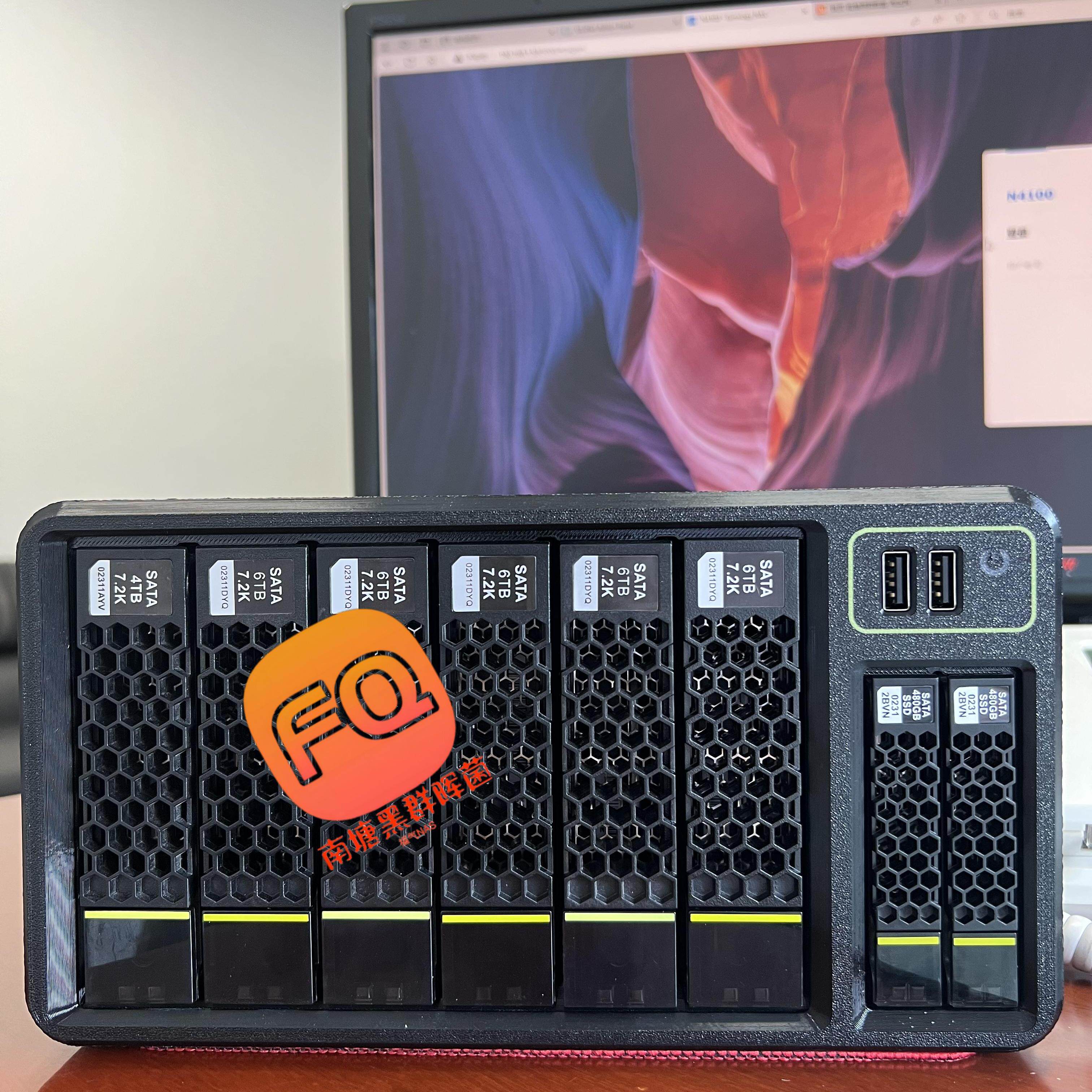 6-bay diy chassis, the new favorite of nas chassis, are you excited? 🤔