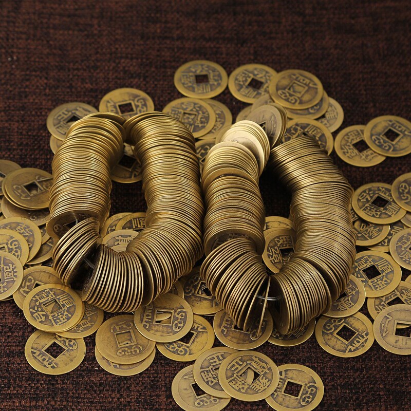2.4-4.2cm Thick Solid Pure Brass Coins, Loose Coins, String of Ancient Coins, Copper Five Emperors Coins, Large and Small Decorative Ornaments 2.4-4.2cm Thick Solid Pure Brass Coins, Loose Coins, String of Ancient Coins, Copper Five Emperors Coins, Large and Small Decorative Ornaments