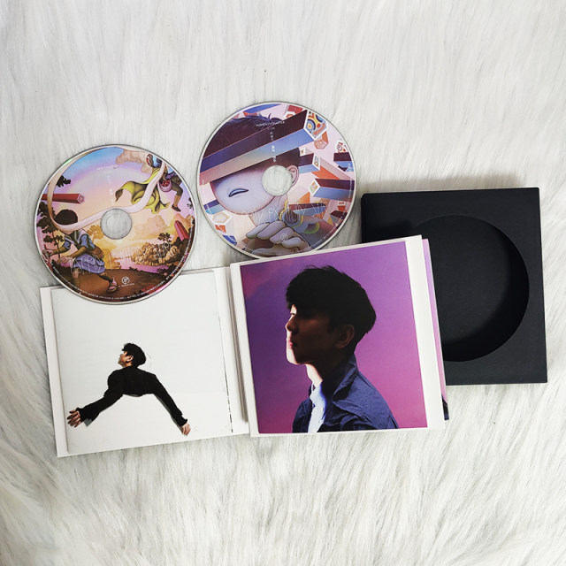 Genuine JJ Lin JJ Lin's new physical album Regaining Happiness 2CD + Lyrics Record Mainland Edition