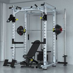 Xinjuli multifunctional free frame squat rack large combined fitness equipment home fly training gantry