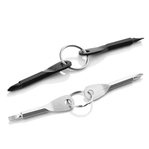 Портативная маленькая отвертка, универсальный дорожный брелок