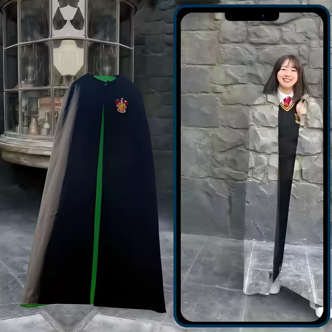 隐形衣魔法隐身衣透明真人隐身魔术衣透明人隐形衣斗篷衣