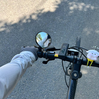 公路自行车后视镜山地车前车把骑行装备电动车摩托车通用反光镜