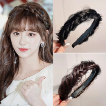 Wig hair stirrup Twist Flowers Fish Bone Braid Head Stirrup Netting Red Hair Card Upscale Unmarked Anti Slip Press Hair Integrated Headwear