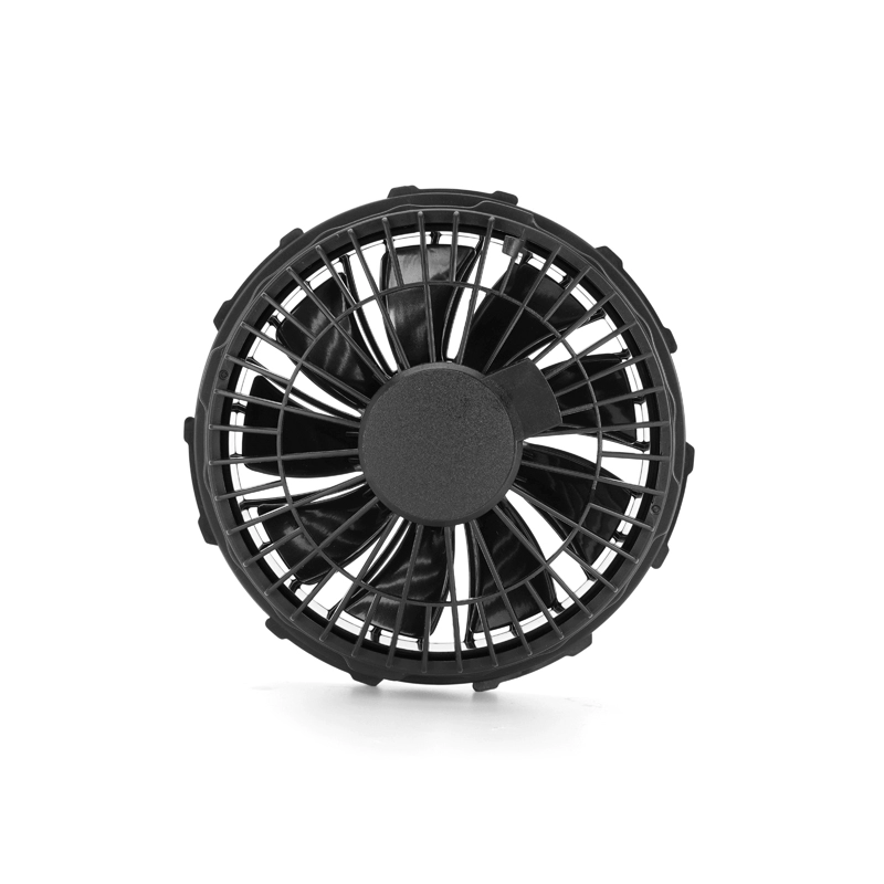 Quạt quần áo 12V pin điều hòa không khí quần áo sạc đặc biệt kho báu ban đầu đầy đủ phụ kiện treo thắt lưng điện thoại di động giao diện USB đa năng quạt mini gắn vào áo