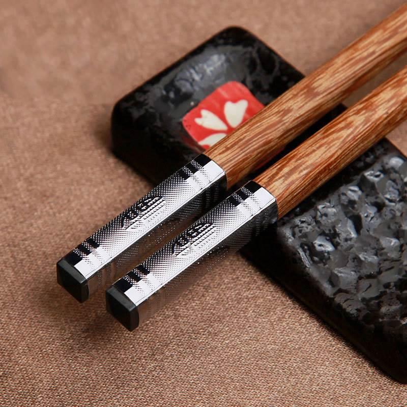 New 2022 Fashion Home Gift Wood Chopsticks Hotel Cutlery No Paint No Wax Anti Slip Chicken Wings Wood Chopsticks