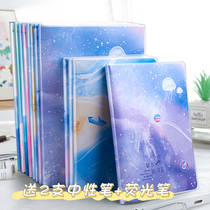 Soft leather face notebooks 2022 new A5 thickened rubber sleeves Benins Wind notepad Japanese notebooks High school students notebooks minimalist college students B5 Primary school students Delicate Soft Leather Record Paper