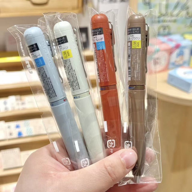 Wuque Store|In-Stock Japanese Mitsubishi Uni Small Thick Core Three-Color Modular Rotating Gel Pen with Low Center of Gravity Wuque Store|In-Stock Japanese Mitsubishi Uni Small Thick Core Three-Color Modular Rotating Gel Pen with Low Center of Gravity