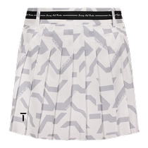 T European Tour Golf Clothing Womens Short Skirt Summer High Waist Sports Stretch Pleated Skirt EF221DZ011