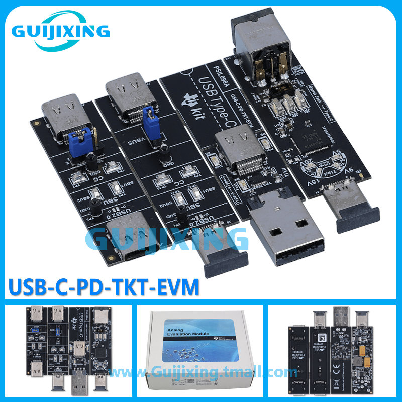 USB-C-PD-TKT-EVM TPS65987D 25820  PD 评估模块调试工具 现货
