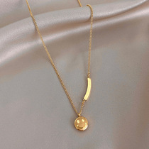 Outlets discount store withdraw the warehouse to pick up 18K gold necklace outlets female accessories