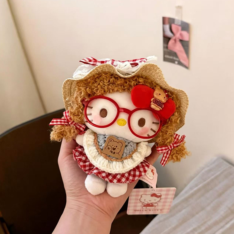 Authentic Hello Kitty Bag Pendant Kt Cat Small Toy Pendant Keychain Plush Doll Gift for Women Authentic Hello Kitty Bag Pendant Kt Cat Small Toy Pendant Keychain Plush Doll Gift for Women