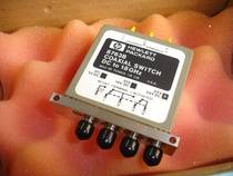 New Keysight Agilent 3 876B8 4-port coaxial switch DC 1HzG ready for invoicing