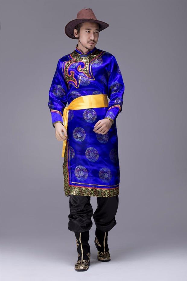 Quần áo Mông Cổ nam Mông Cổ trưởng thành mới hiện đại Tây Tạng trang phục khiêu vũ thiểu số trang phục nam bộ đồ nam nữ