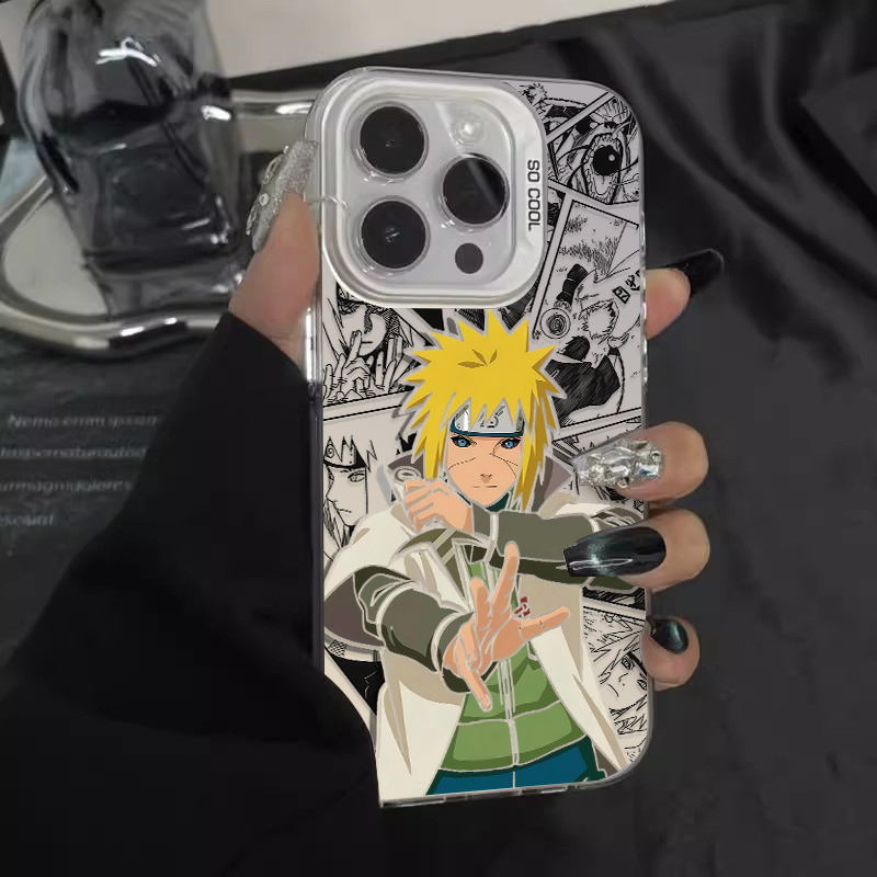 Naruto Hatake Kakashi Suitable for Apple 16 Pro Max Phone Case New Model iPhone 15 Set iPhone 14 Color 13 Mini Silver 12 Pro Card XS Max Universal Anime 8 Plus 7P Unisex