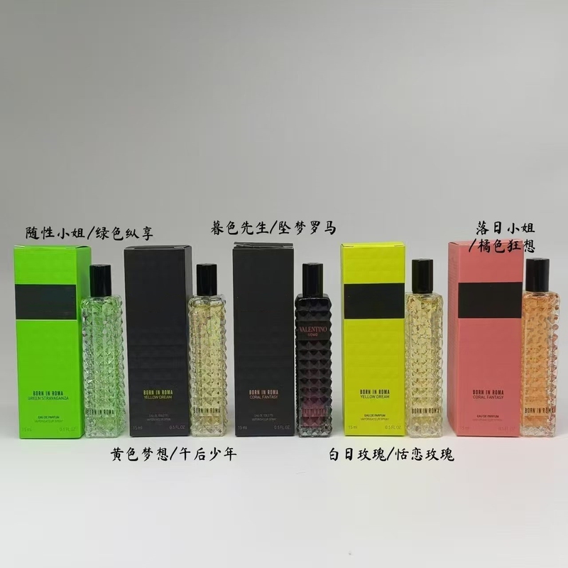 Travel Perfume 15ml Miss Donna Adventure Casual Sweetheart Lady Twilight Mr. Daytime Rose Tranquil Night