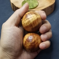 Thuja health ball walnut handball durian ball handle piece movable finger fitness ball solid wood hand ball