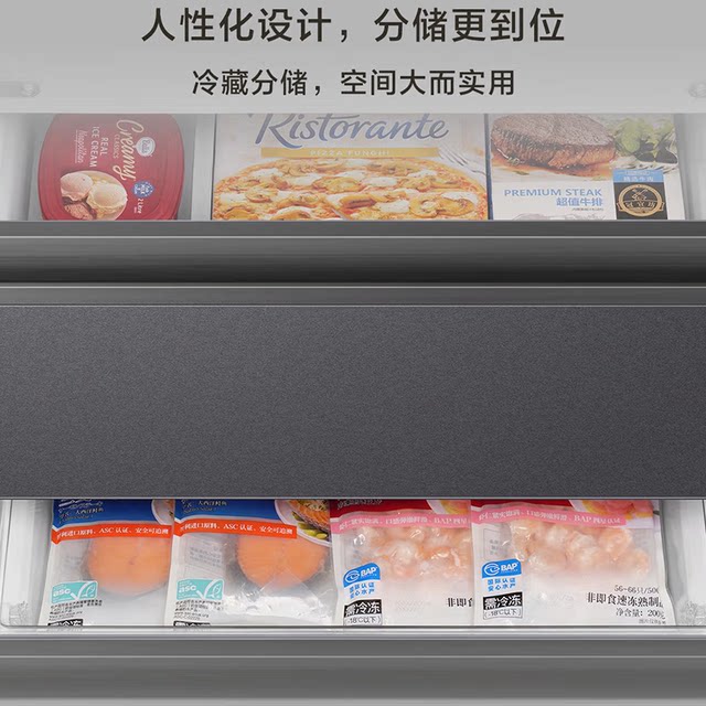 Haier Refrigerator French Multi-Door Zero-Distance Embedded Air-Cooled Frost-Free First-Level Frequency Conversion Bcd-501Wghfd45Xau1