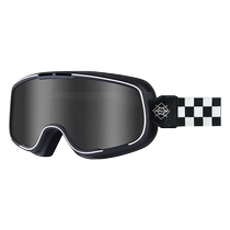 Lunettes de casque de moto Harley rétro coupe-vent demi-casque couleur changeante anti-buée myopie lunettes déquitation