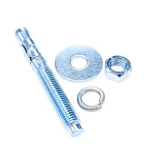 National standard galvanized car repair gecko expansion screw enlarged flat pad car repair pull explosion elevator special expansion bolt