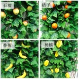 Симуляция виноградных листьев скалолазания горные тигровые виноградные лозы зеленые виноградные лозы Декоративные трубы Потолочный зеленый лист трубопровод пластиковые фальшивые цветы