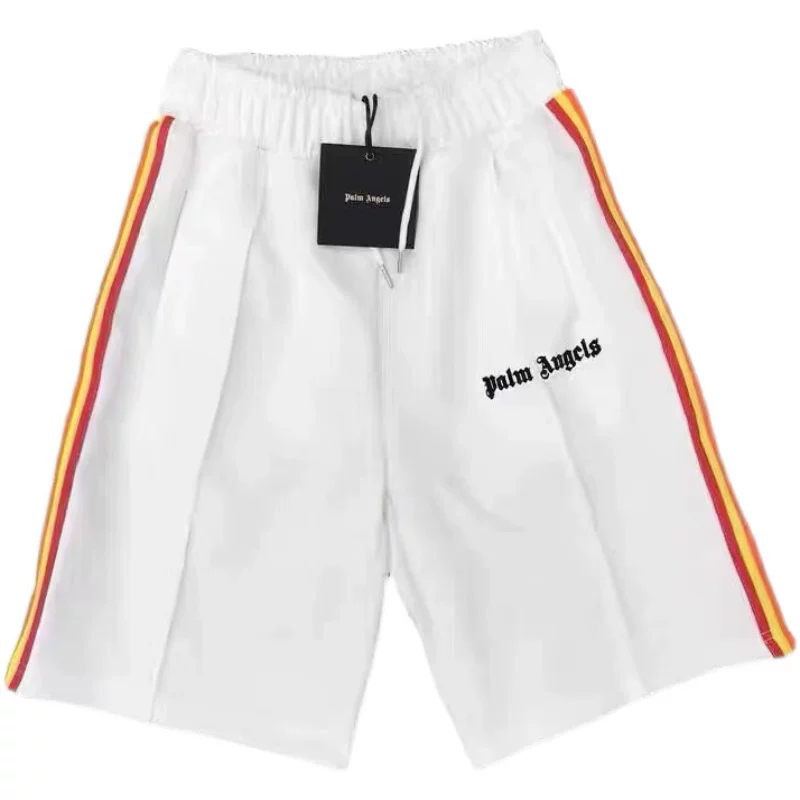 [Correct] PALM Palm Angel PA New Rainbow Strip Men and Women's Loose Leisure Sports shorts