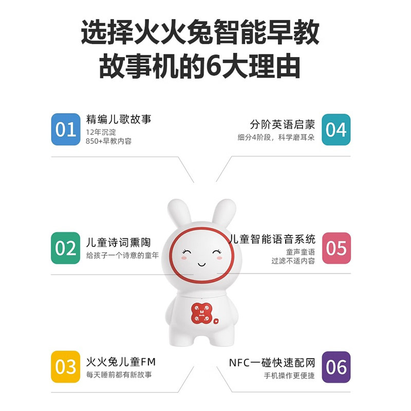 火火兔早教故事机:宝宝的智慧伙伴,爸妈的育儿神器🎁-儿童故事机-淘宝百科网