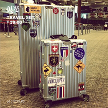 World travel tour city and region logo stickers notebook luggage guitar case decoration waterproof PVC stickers suitcase trolley luggage stickers easy to distinguish for check-in