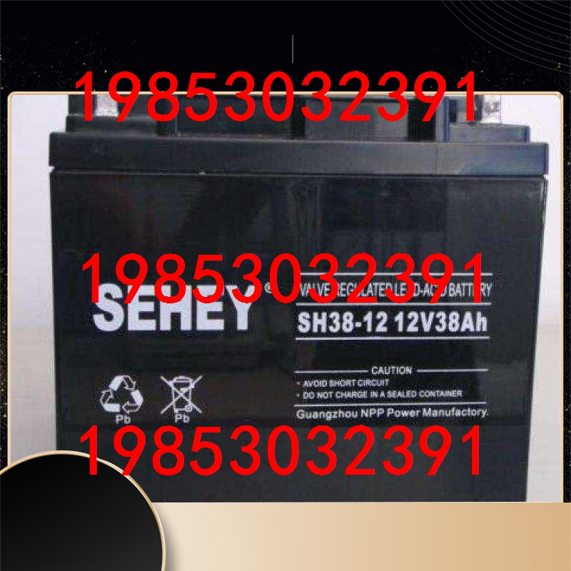 West Force accumulator SH38-12 12v38AH UPS EPS DC screen Special storage battery for three years