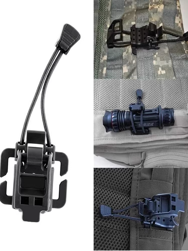 Outdoor Molle Tactical Backpack Exterior Expansion Clip Buckle Bundled Fixed Base Clip Buckle Backpack Clip Buttoned Ice Axe Clip-Taobao